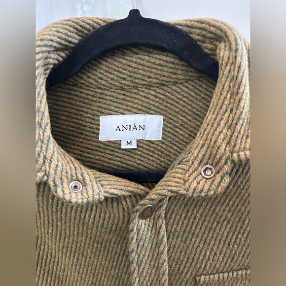 *sold* Anian Jericho wool unisex over shirt size m - Picture 3 of 13